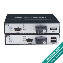 Bộ chuyển đổi HDMI qua cáp quang ZC-HDMI-1080P-USB